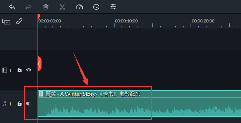 万兴喵影如何裁剪音频片段