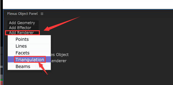 Ae怎么制作三维化三角面效果