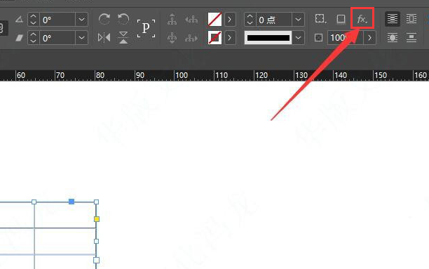 InDesign表格怎么添加投影