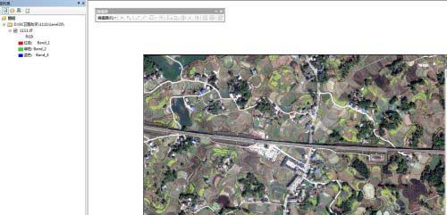 arcgis怎么给影像添加坐标系
