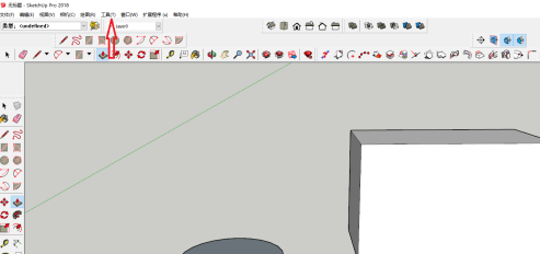 草图大师如何做辅助线