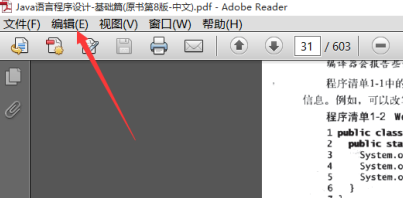 Adobe Reader XI怎样查看文件安全性