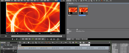 Edius如何打开视频布局