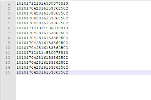 Notepad++文本行数怎么切换