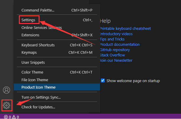 VSCode怎么设置任务栏显示范围