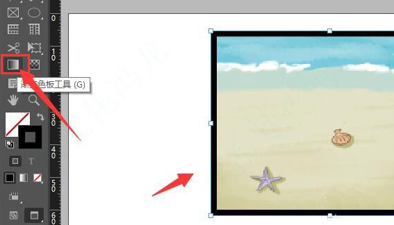 InDesign怎么制作渐变边框图片