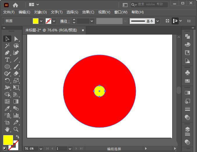 ai圆形怎么添加毛绒绒的边缘