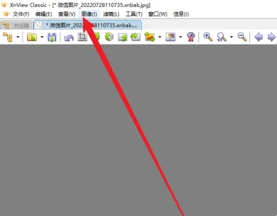 XnView中怎么启用自动修剪功能