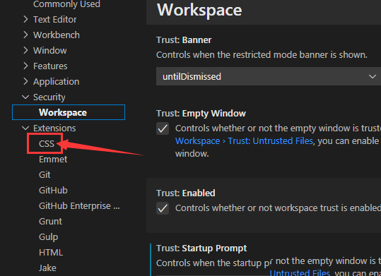 vscode怎么设置未知属性