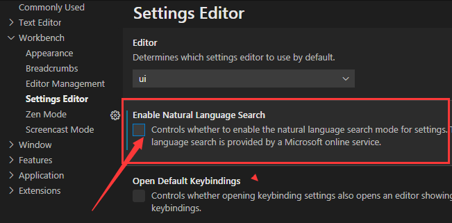 vscode怎么打开自然语言搜索