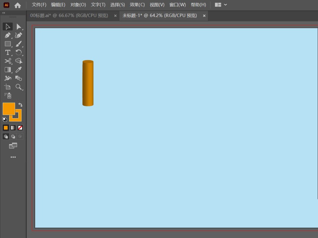 使用AI图形网状素描效果