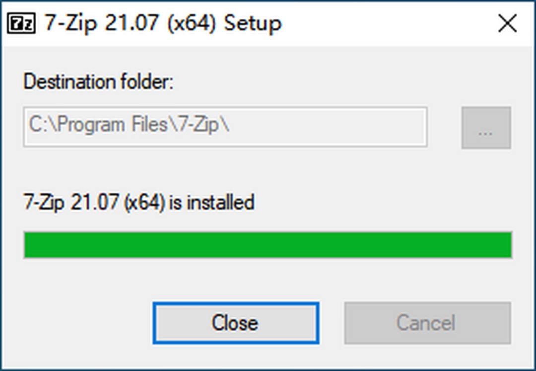 7-Zip x64 v21.07