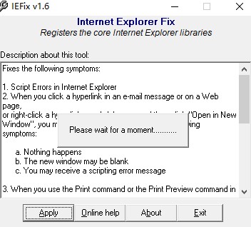 IE修复工具v1.6