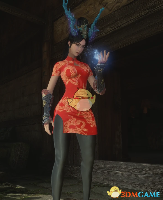 《明末：渊虚之羽》无常的国风旗袍MOD