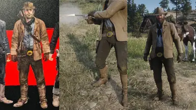 《荒野大镖客2》概念摩根MOD