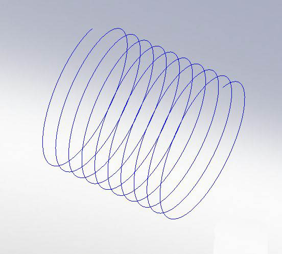 solidworks如何画螺旋线
