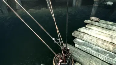 《上古卷轴5：天际重制版》可回收的鱼竿MOD