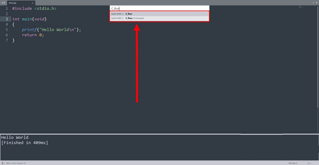 Sublime Text怎么运行C语言程序