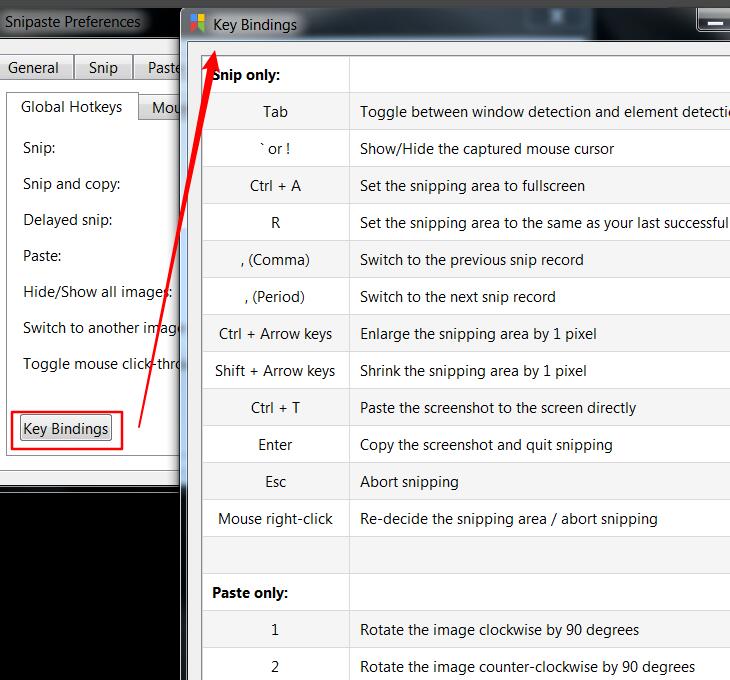 Snipaste怎么更改截图快捷键hotkey