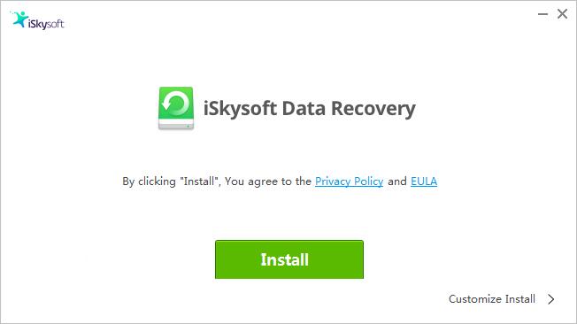 iSkysoft Data Recovery5.0.0