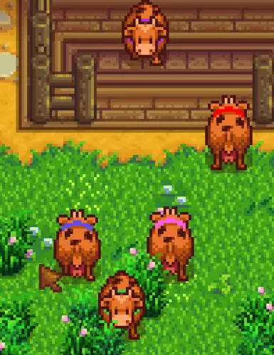 《星露谷物语》项圈奶牛MOD