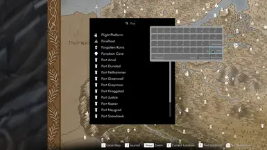 《上古卷轴5：天际重制版》虚拟键盘MOD