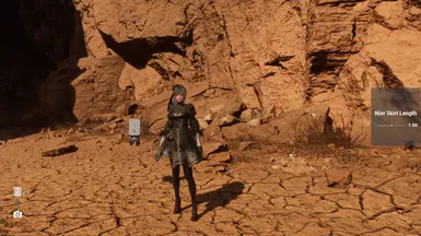 《剑星》可调节2B裙子长短MOD