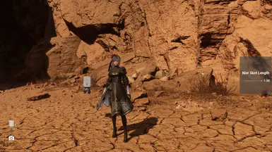 《剑星》可调节2B裙子长短MOD