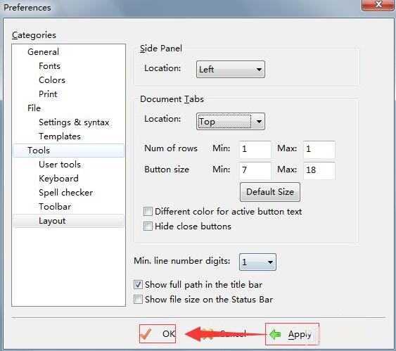EditPlus怎么设置将打开的窗口显示在顶部