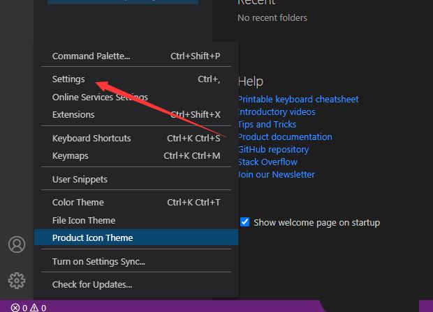 VSCode怎么设置标题模式可执行文件