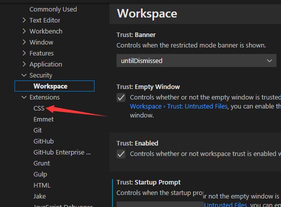 VSCode怎么设置lint字体面属性警告