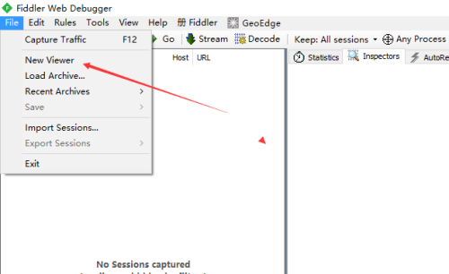 Fiddler怎么新建文件