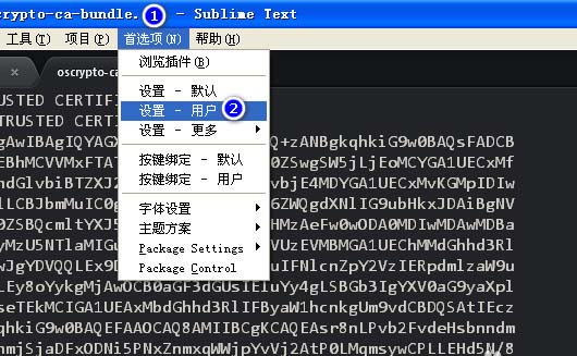 sublime Text如何设置禁止打开上次关闭未退出文件
