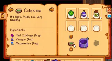 《星露谷物语》灵活烹饪MOD