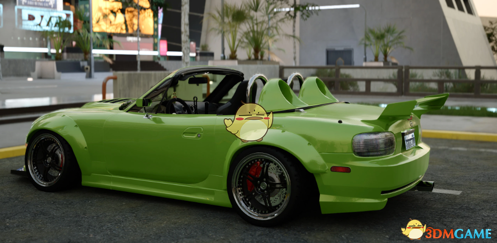 《赛博朋克2077》马自达 MX-5 Miata跑车MOD