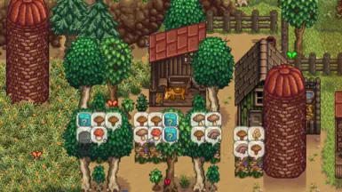 《星露谷物语》蘑菇日志框架MOD