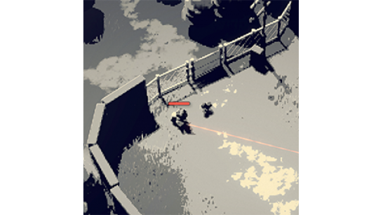 《逃离鸭科夫》黑白像素风格滤镜MOD