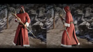《上古卷轴4：湮灭重制版》节日法师长袍MOD