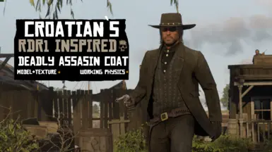 《荒野大镖客2》RDR1启发的致命刺客外套MOD