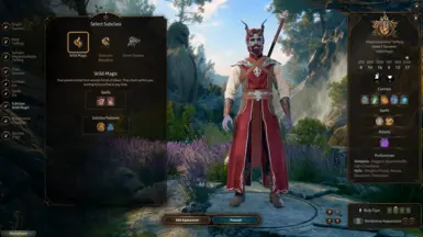 《博德之门3》野性魔法子职业MOD