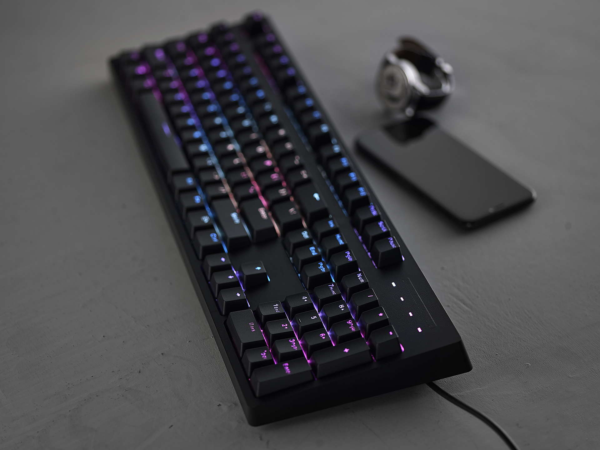 永劫无间一键连跳 雷柏V808RGB键盘宏定义设置