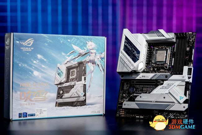 战斗萝莉同款竞装 华硕Z690吹雪主板颜值性能兼备