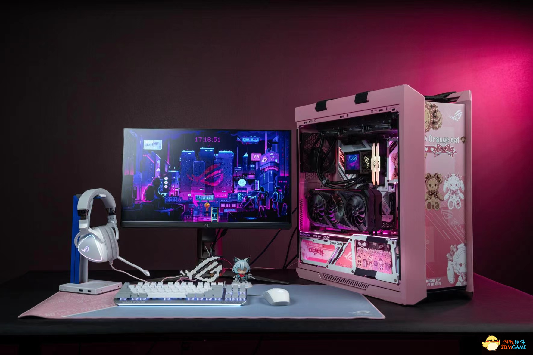 战斗萝莉同款竞装 华硕Z690吹雪主板颜值性能兼备