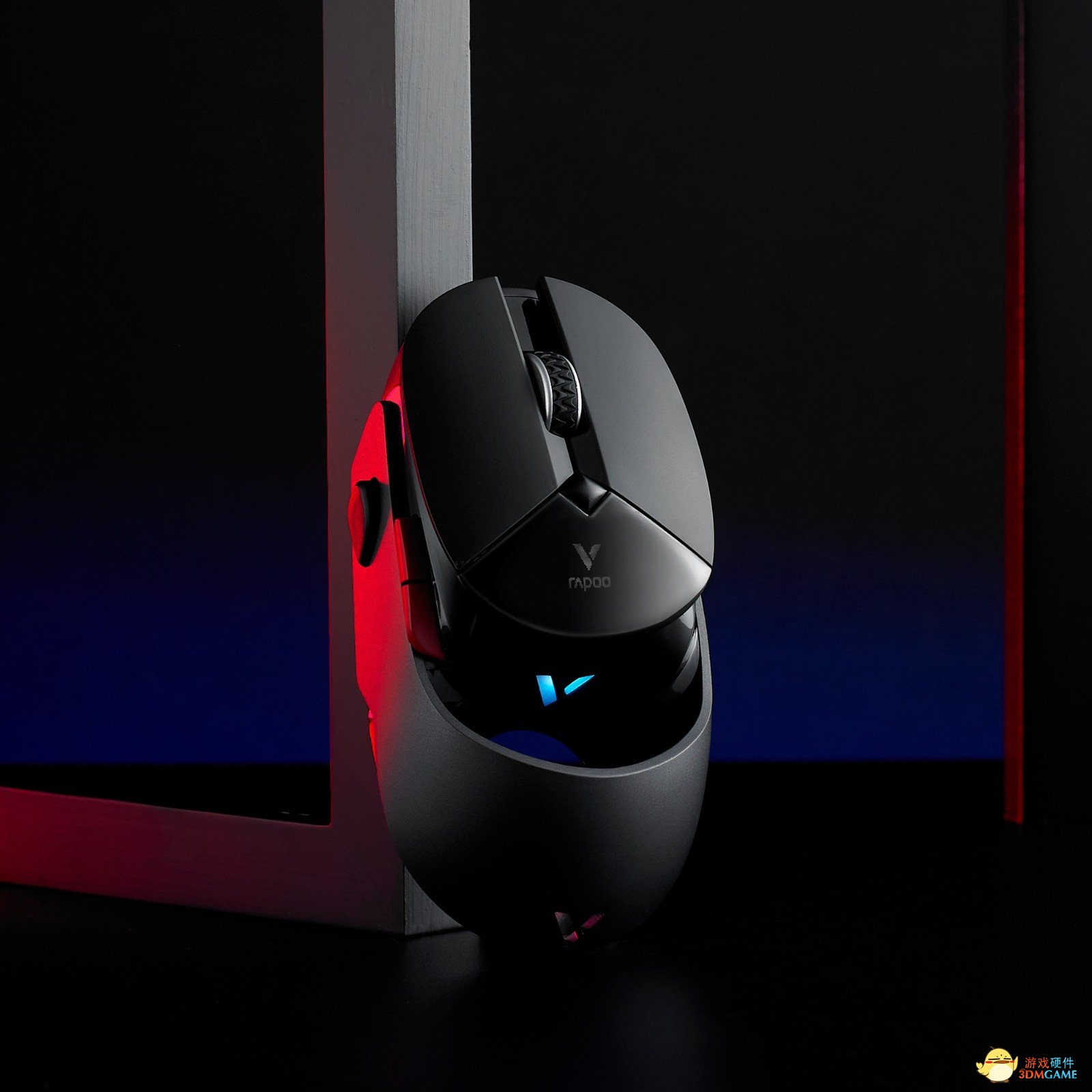 LOL狐狸连招玩法 雷柏VT960屏显双模无线RGB鼠标宏定义驱动设置