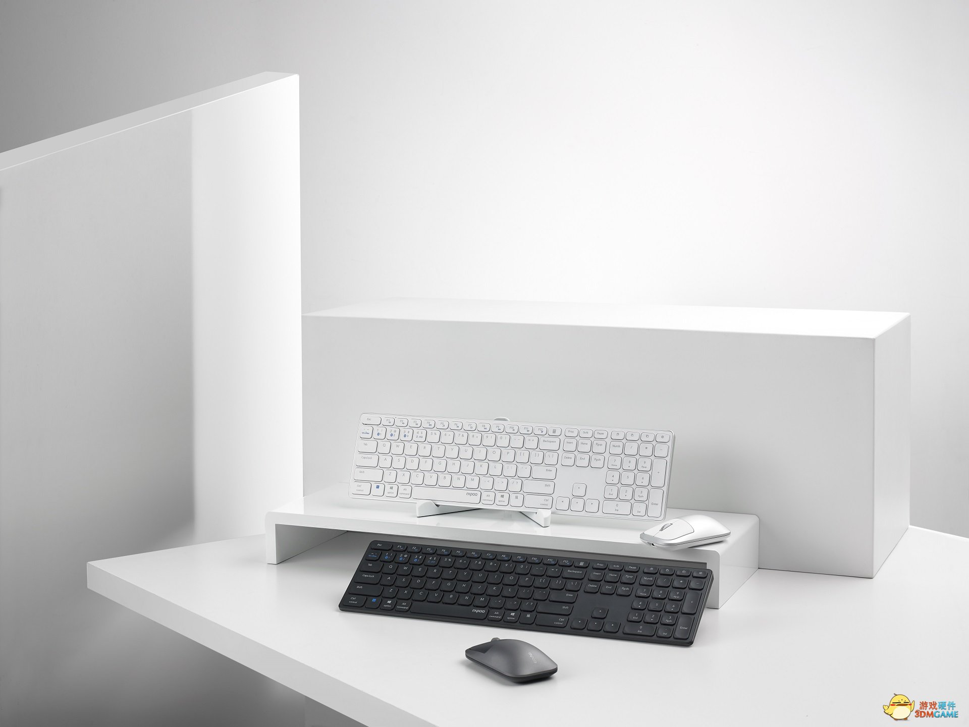 助力效率办公 雷柏9550G多模式无线刀锋键鼠套装图赏