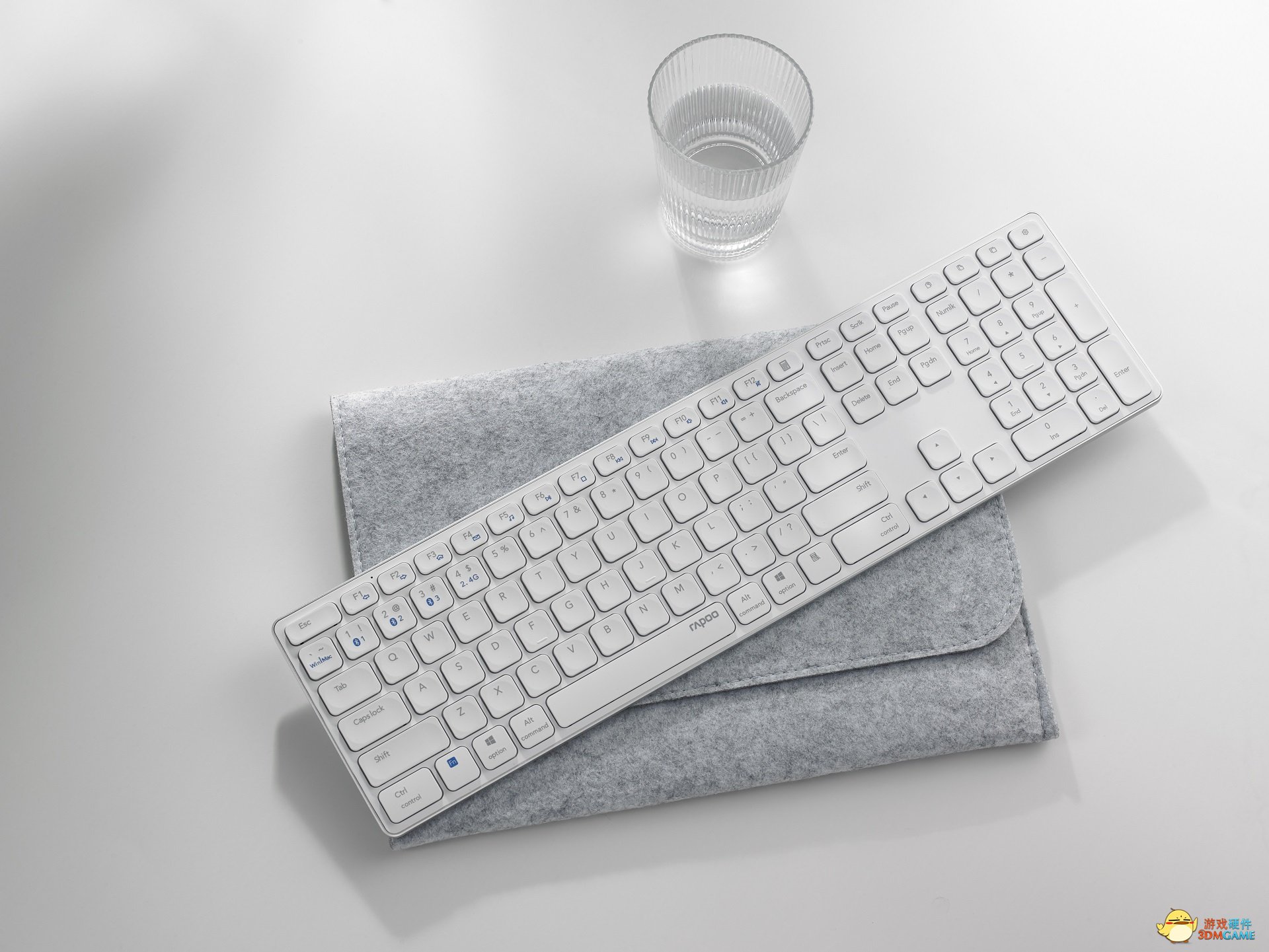 助力效率办公 雷柏9550G多模式无线刀锋键鼠套装图赏