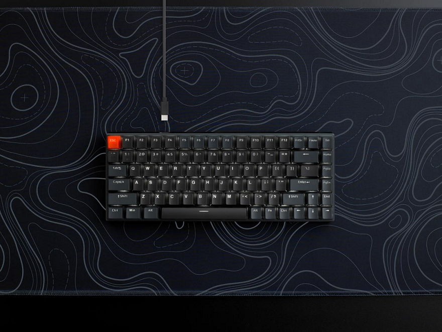 75%配列，雷柏V700-8A孤勇者版多模无线游戏背光机械键盘上市