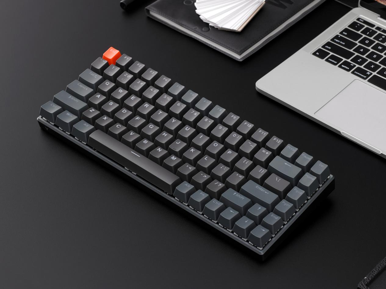 75%配列，雷柏V700-8A孤勇者版多模无线游戏背光机械键盘上市