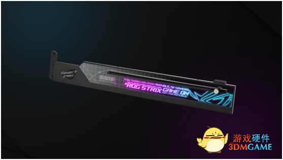 新款ROG STRIX显卡支架降临 RGB灯效打造信仰氛围