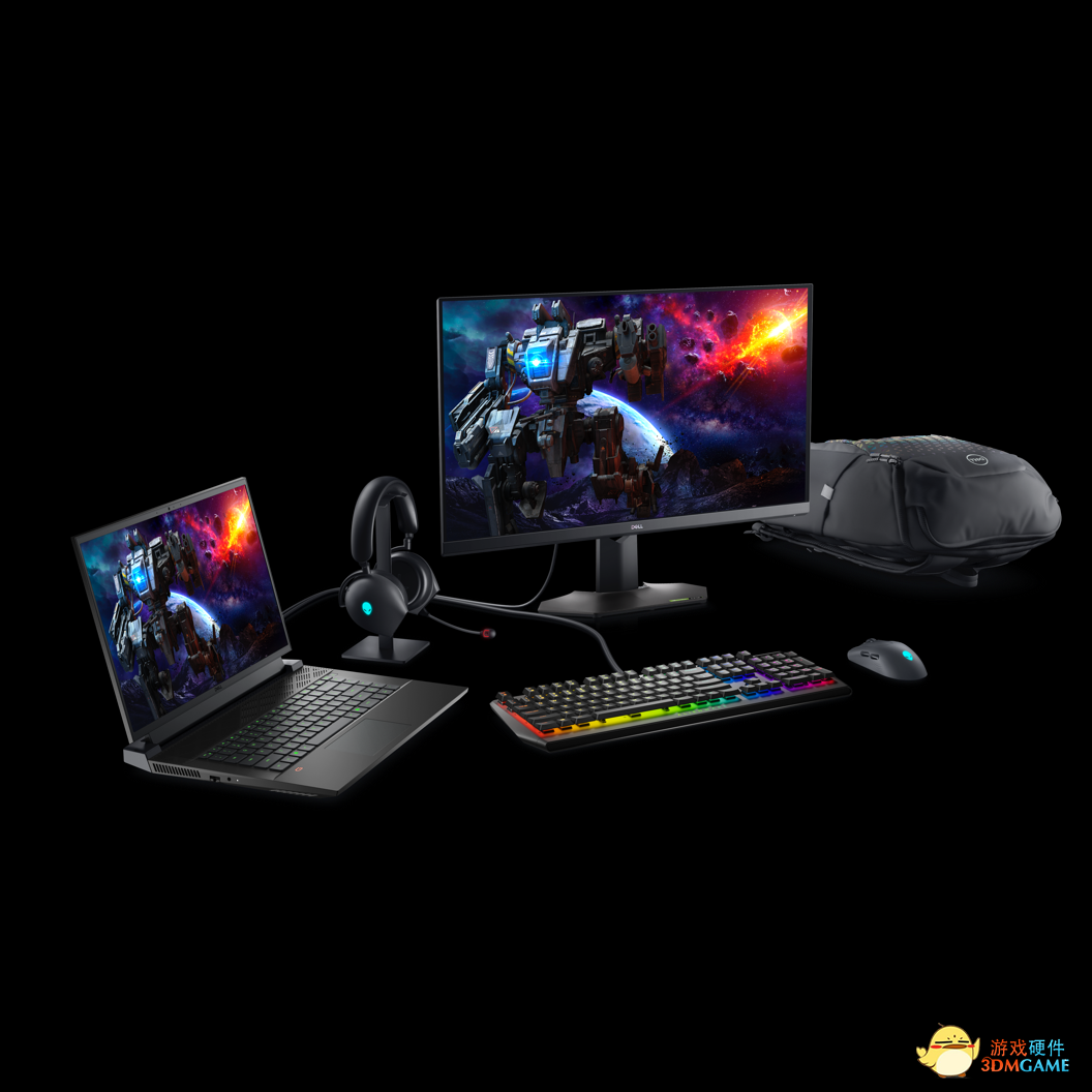 沉浸大屏搭配CHERRY机械键盘 戴尔游匣G16拉满游戏酣战新体验
